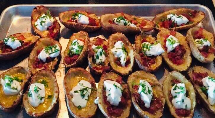 Loaded Baked Potato Skins