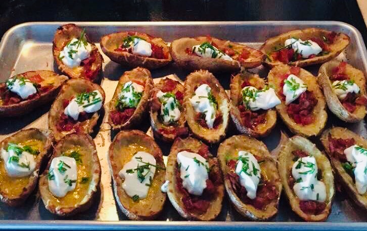 Loaded Baked Potato Skins