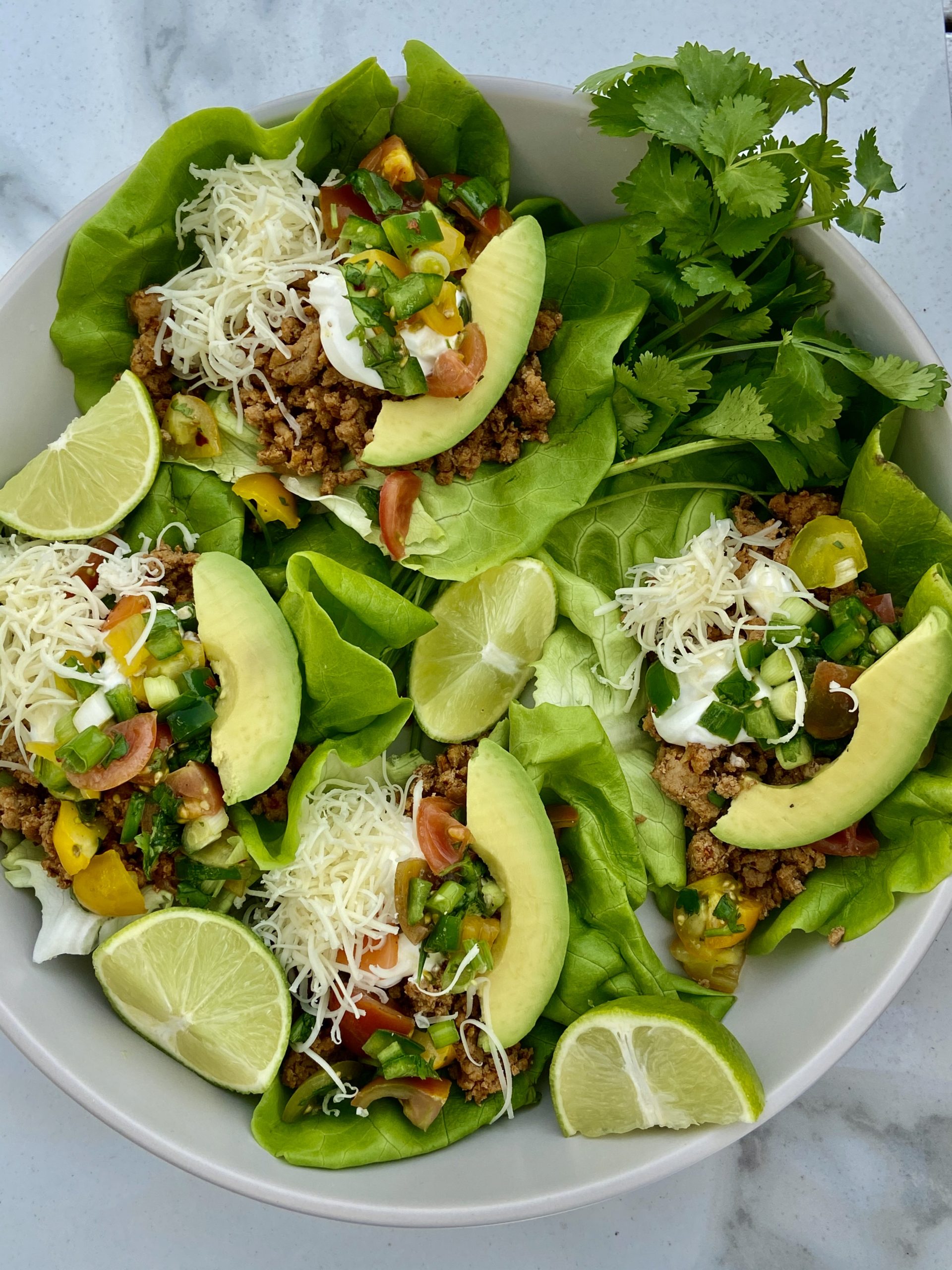 Turkey Butter Lettuce Tacos