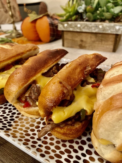 The Perfect Cheesy Ribeye Sliders