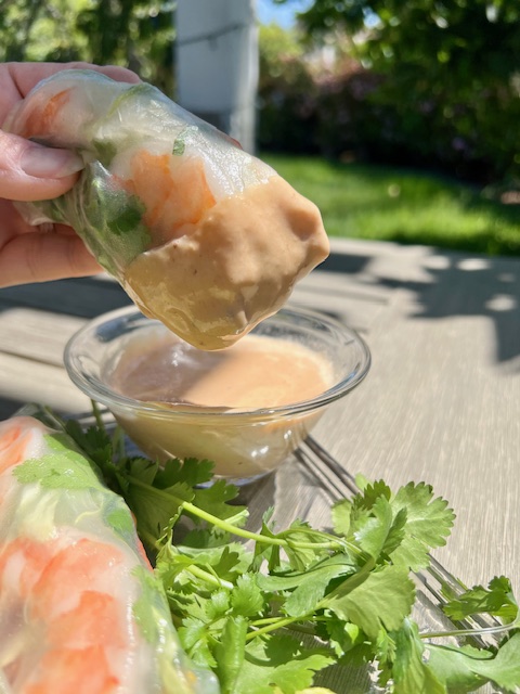 Copycat Trader Joe’s Spring Roll Cashew Dressing
